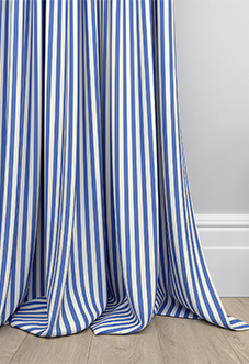 The British Stripe Co. Catherine, Bristol No.2 - Made to Measure Curtains
